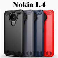 สำหรับ Nokia 1.4เคสโทรศัพท์ Nokia 2.4 3.4 5.4คาร์บอนไฟเบอร์เคสซิลิโคน