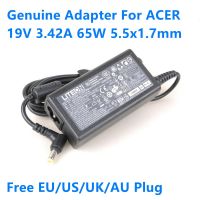 รับประกันสองปีของแท้19โวลต์3.42A 65วัตต์ LITEON PA 1700 02 PA 1650 86 PA 1650 22 AC Adapter สำหรับ ACER ASPIRE 5310 5330 TM4750 TM5742แล็ปท็อปชาร์จ