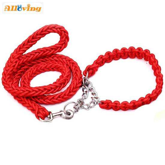 Alloving vòng cổ cho chó mạnh mẽ dây kéo dây xích dây kéo dây đeo cổ áo - ảnh sản phẩm 8