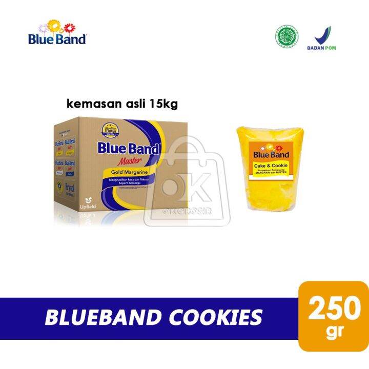 (Repack 250g) Blue Band Cake And Cookies / Blueband Gold Margarin