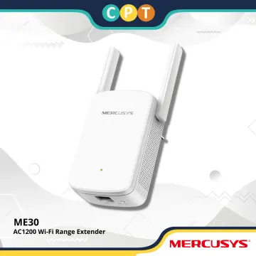 Wifi Extender TPLink Mercusys Me30, Ac1200Mbps Dual-Band Wi-Fi Repeate –  bigeshop