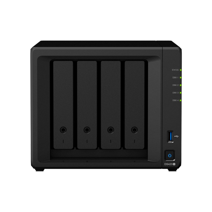 synology-ds420-nas-4-bay-อุปกรณ์จัดเก็บข้อมูลผ่านเครือข่าย-ของแท้-ประกันศูนย์-3ปี