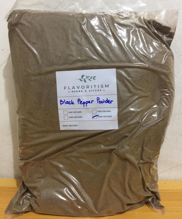 Black Pepper / Paminta Powder India (1 kg, 1/2 kg, 1/4 kg) | Lazada PH