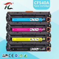 ตลับหมึกพิมพ์สำหรับ Hp 203A CF540A Cf540 540A Cf541a Cf543a หมึกพิมพ์ Cartrge Pro M254nw M254dw MFP M281fdw M280nw M281fdn