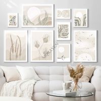 【cw】 Reed Boho Canvas Painting Posters And Prints Wall Pictures Room Decoration