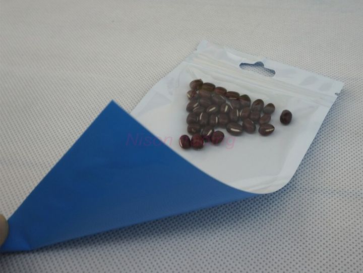 7x10cm-100-x-blue-translucent-bopp-pearl-film-ziplock-bag-front-transparent-zipper-resealable-storage-pouch-euro-hanger-bags-food-storage-dispensers