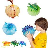 ꕥCatalog Kidsꕥ ของเล่นไดโนเสาร์เป่าลมตัวพอง dinosaur balloon บีบเล่นได้