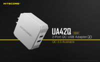 NITECORE UA42Q 2-PORT QC USB ADAPTER หัวอะแดปเตอร์ชาร์จ