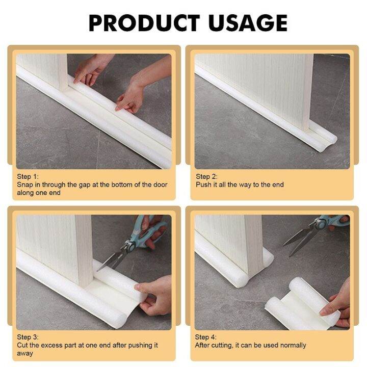 weatherstrip-ใต้ประตูประตู-เครื่องเป่าลมโฟมประตูบ้านแท่งที่กั้นประตูประตูเครื่องกวาดพื้นที่กั้นประตูกันลม