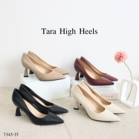 Mgaccess Tara High Heels Shoes 7345-35 รองเท้าคัทชู