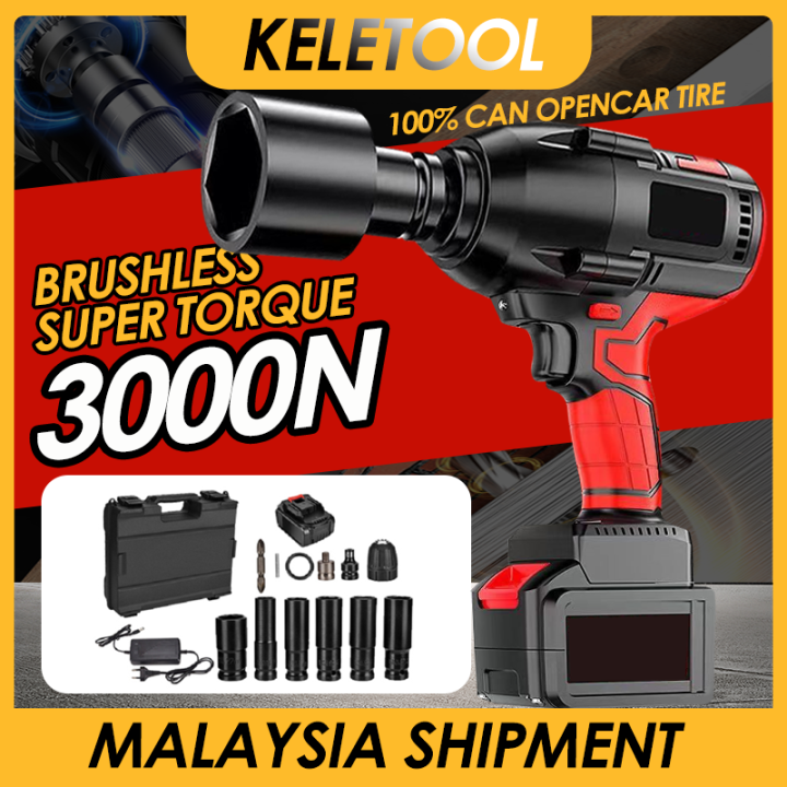keletool cordless impact wrench high torque can open car cordless