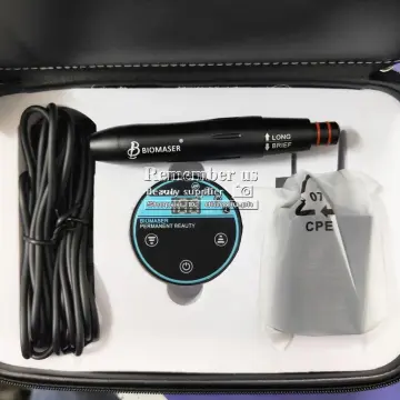 Buy BIOMASER Original Mini Permanent Makeup Tattoo Machine Pen Kit Swiss  Motor Rotary Tattoo Machine Pen with Speed Control Online at Low Prices in  India  Amazonin