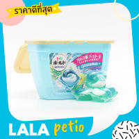 P&amp;G Power Gel Ball เจลบอลซักผ้า เจลซักผ้าแบบ ลูกบอล ซักผ้า เครื่องซักผ้า น้ำยาซักผ้า บอลซักผ้า 3D Ariel Ultra Wash (Cyan Floral) - By Lala Petio