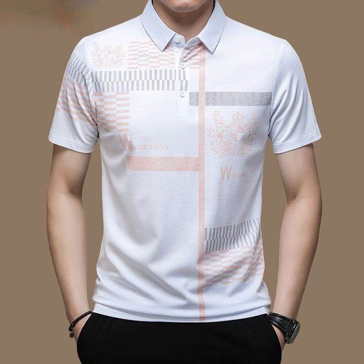 business-casual-summer-mens-polo-shirt-with-short-sleeves-tops-pattern-print-button-t-shirt-loose-clothes-fashion-polo-t-shirt