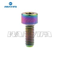 ไทเทเนียม Wanyifa M4 X 10 12 15 20มม. สกรูกุญแจ Din912อัลเลนสลักเกลียวจักรยานไทเทเนียม