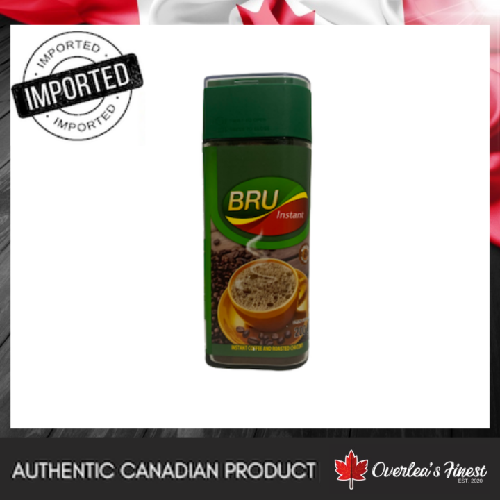 AUTHENTIC Imported from Canada Bru Instant Coffee; 200 grams; ON SALE b/c EXPIRY WAS ON MARCH 08