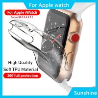 【คุณภาพสูง】เคสใส Apple Watch ใช้ได้กับ Series 4 3 2 1 ขนาดจอ. 42 มม. 42 มม.