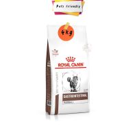 ด่วนโปร ส่งฟรี [4kg-Exp06/23] Royal Canin Gastrointestinal Hairball อาหารแมวโต สูตรกำจัดก้อนขนและบำรุงผิวหนัง