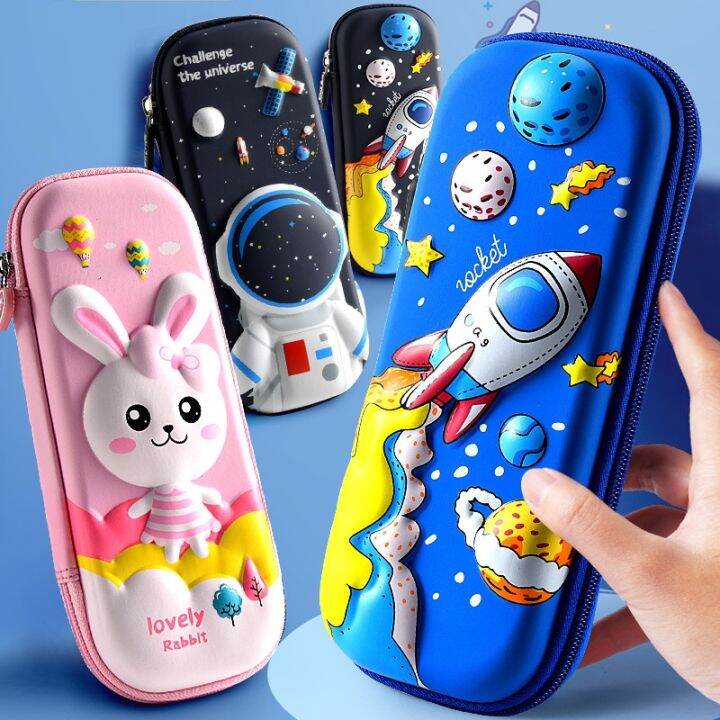 CW】 3D Decompression Cartoon Pencil Case Kawaii Pen Box Stationery School Supplies Unicorn Trousse Scolaire Bag For Boys Girl CW】 3D Decompression Cartoon Pencil Case Kawaii Pen Box Stationery School Supplies Unicorn Trousse Scolaire Bag For Boys Girl