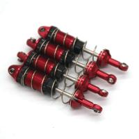 4Pcs Metal Shock Absorber Damper for MJX H16 16207 16208 16209 16210 1/16 RC Car Upgrades Parts Accessories