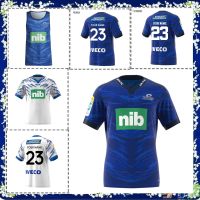 2023 Blues Super Rugby Home Jersey Shirt 2023/24 BLUES HOME RUGBY TRAINING JERSEY SINGLET Size S---5XL Top-Quality