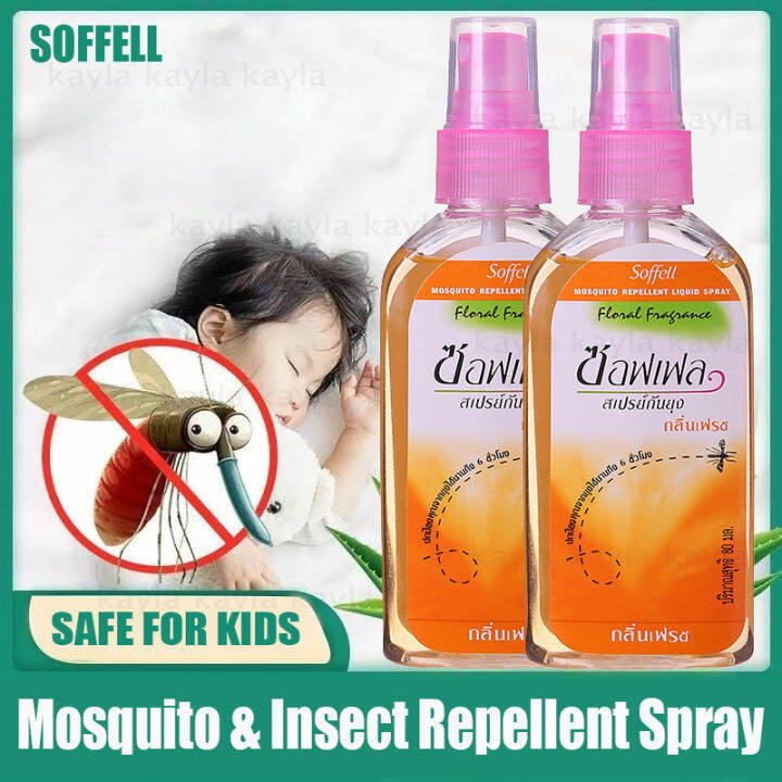 Soffell Mosquito Repellent Spray Anti Insect Mosquito Repellant Safety