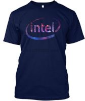 Intel Popular Tagless Tee Tshirtnew T