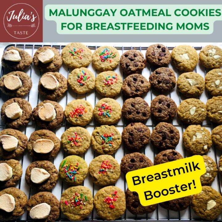 Malunggay Oatmeal Cookies Breastfeeding Healthy Snack Breastmilk Booster Lazada PH