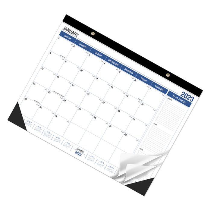 1 Pack 2023 Desk Calendar Paper -18 Months Desktop Calendar 17 X 22 ...