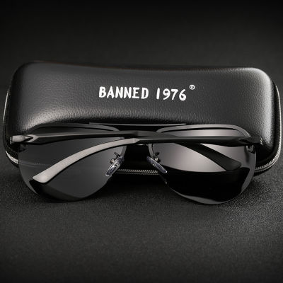 อลูมิเนียมแมกนีเซียม HD แว่นตากันแดดแฟชั่นโพลาไรซ์ผู้หญิงผู้ชายขับรถแว่นตากันแดด VINTAGE oculos de Sol กับแบรนด์เดิม