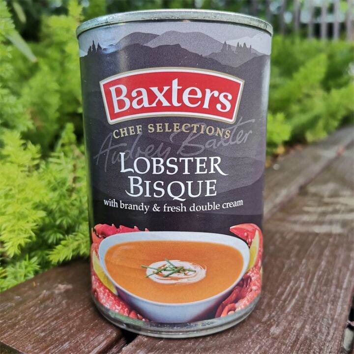 400g British Lobster Bisque Soup Fast Food Western Can Baxters Lazada PH