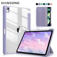 （A TOOT）สำหรับ iPad Case 2021 Mini 6 Pro 11 9th Generation Case 10.2 2018 9.7 5/6th Air 2/3/4 10.5 10.9 PU ซิลิคอนโปร่งใส Funda