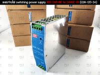 แหลงจ่ายไฟ switching power supply 100-240VAC to 24VDC 5A (EDR-120-24)