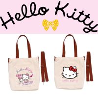 COD DSFERTEREERRE Hello Kitty Cute Bag Crossbody Bag Cartoon Handbag Zipper Canvas Bag Shoulder Bag