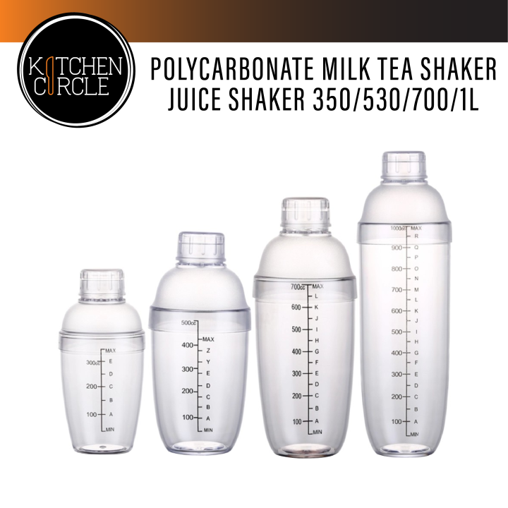 Polycarbonate Milk Tea Shaker / Juice Shaker 350/530/700/1L Lazada PH