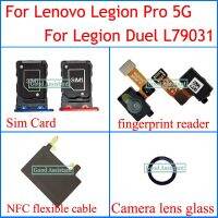 สําหรับ Lenovo Legion Pro 5G L79031 Legion Duel ลําโพงดังเครื่องอ่านลายนิ้วมือยกกล้องมอเตอร์ NFC Volume หูฟัง Flex Cable