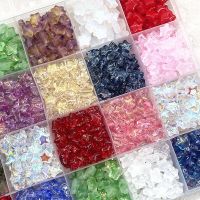 New 30pcs 8mm AB Color Five-pointed Star Beads Czech Glass Loose Spacer Beads for Jewelry Making DIY Handmade Accessories Beads