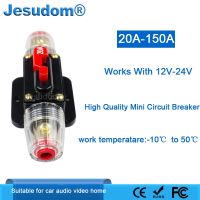 20A 30A 40A 50A 60A 80A 100A  Car Truck Audio Resettable Fuse Circuit Breaker 12V 24V DC Breakers Load Centers  Fuses