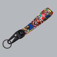 【VV】 YQ1463 Cartoon Beak Keychain Lanyard Short Wrist Keys Cord Rope Accessory