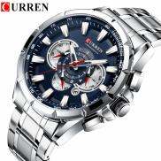 Thương Hiệu Hiện Tại Người Đàn Ông Thời Trang Của Đồng Hồ Quartz Thép