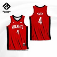 JALEN GREEN HOUSTON ROCKETS FULL SUBLIMATED JERSEY