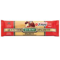 San Remo 3 mins Quick Cook Spaghetti 500g ซานรีโม่ควิก คุก สปาเก็ตตี้ 500 กรัม (1389)