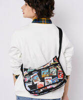 Lesportsac 2023 2020ฤดูร้อนใหม่กระเป๋าสะพายข้างแฟชั่นย้อนยุคพิมพ์ไหล่เดียวกระเป๋า7520มิกกี้รูป U047