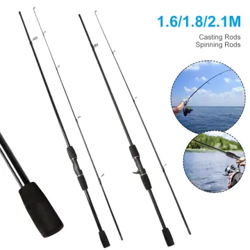 Portable 2.1M / 2.4M Telescopic Spinning / Casting Fishing Rod Travel  Ultralight Carp Fishing Rod Spinning Rod