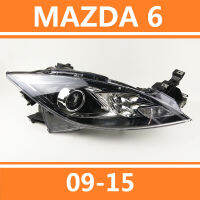 FOR MAZDA 6  09-15  HEADLAMP HEADLIGHT LENS HEAD LAMPFRONT LIGHT HEADLIGHT COVER ฝาครอบไฟหน้ารถยนต์สำหรับ MAZDA 6 09-15