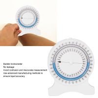 [Wondering] เครื่องวัดการเอียงตัว (Inclinometer) หน้าปัดสไตล์โรตารี่ปิดแน่นกันรอยขีดข่วนเครื่องมือวัดการเคลื่อนไหวกายภาพบำบัด