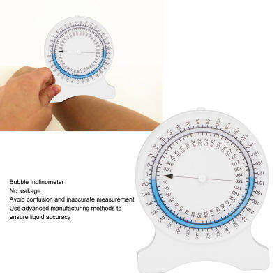 [Wondering] เครื่องวัดการเอียงตัว (Inclinometer) หน้าปัดสไตล์โรตารี่ปิดแน่นกันรอยขีดข่วนเครื่องมือวัดการเคลื่อนไหวกายภาพบำบัด