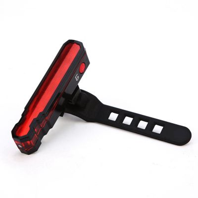 Bike Tail Light, Bicycle Rear Light, 6 Light Modes Ultra Bright Waterproof Cycling Projector Safety Warning Lamp