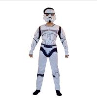 สินค้าพร้อมส่งจากไทย Stormtrooper Star Wars Costume Fancy Halloween party for kid ชุดสตอร์มทรูปเปอร์ สตาร์วอร์ส ฮาโลวีน ปาร์ตี้ คอสเพย์