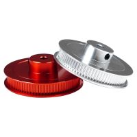VORON 80 Teeth GT2 Timing Pulley 2GT Synchronous Pulley Bore 5mm For Width 6mm Timing Belt 80T GT2 Aluminum Alloy Driving Wheel Barware